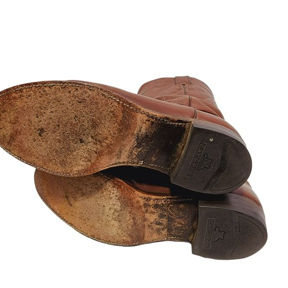 Justin Boots Roper Cowboy Boots Men's Size 8.5 - Picture 7 of 12